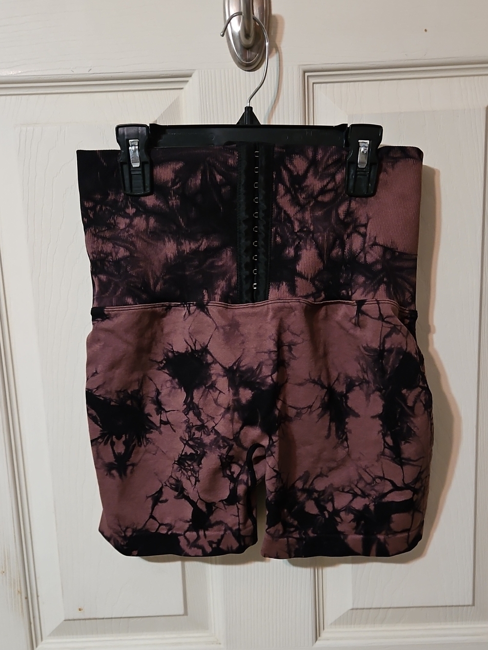High-Waist Tie-Dye Women’s Shorts